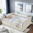 Daybed With Trundle Upholstered Tufted Sofa Bed, With Two Drawers, Queen Size, Boucle Fabric-1726464167