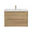 36'' Wall-mounted Single Bathroom Vanity With Engineered Stone Top