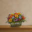 Faux Floral in Planter