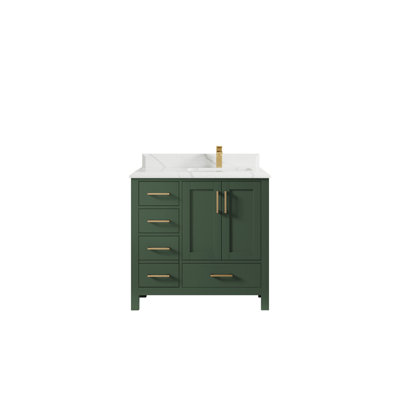 Ensemble de meuble-lavabo simple 36 po Malibu