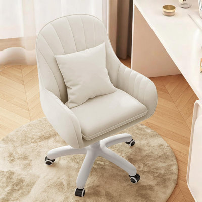 Blue Elephant Velvet Task Chair