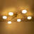 Priella Mid-Century Brass Ellipse Glass Semi-Flush Mount-613010927-624122903