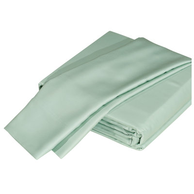 Seaglass 100% Viscose from Bamboo 5-Piece Split King Sheet Set with Deep Pockets