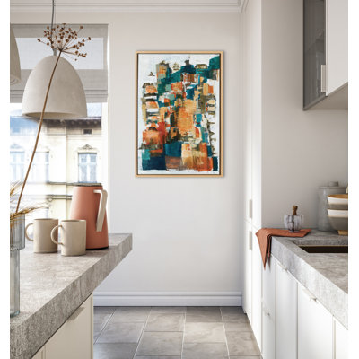 Météores par Leah Nadeau, reproduction d'art sur toile encadrée