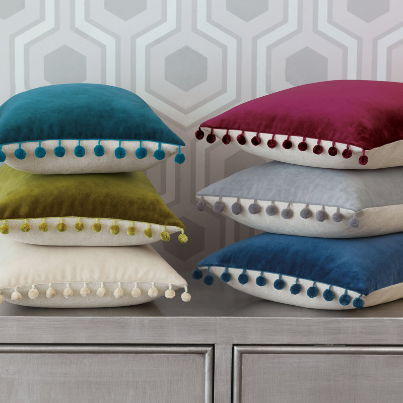 Plush Lumbar Pillow Cover & Insert, Plush Sea Salt