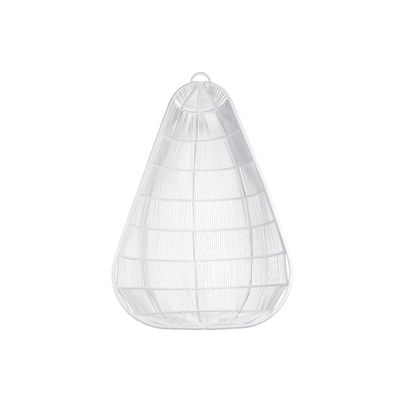 Kwelga Indoor/Outdoor Handmade Hanging Swing Chair, White
