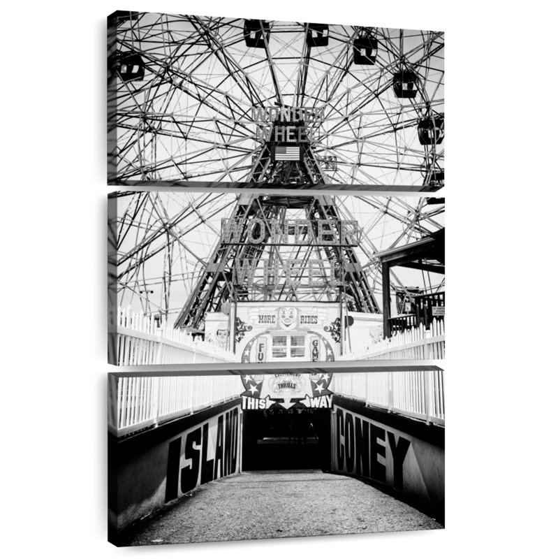 Kerner Coney Island This Way, 32" H x 20" W