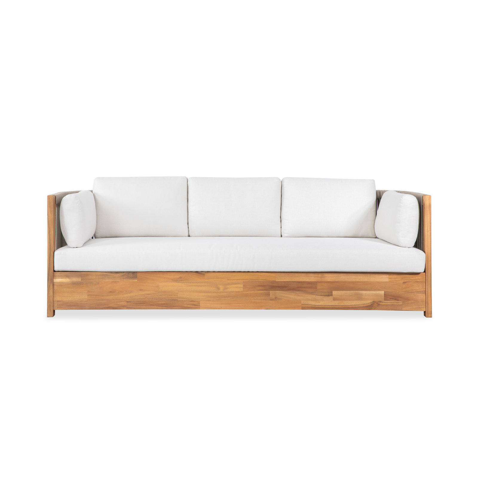 Layton 84" Acacia Patio Sofa