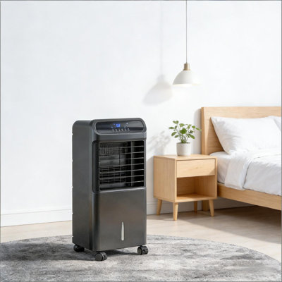 Refroidisseur portatif pour marais, ventilateur de glace 3-en-1, refroidisseur d'air par évaporation