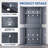 71" Lockable Heavy Duty Metal Storage Cabinet W/ Drawer&Adjustable Shelves-1494240195