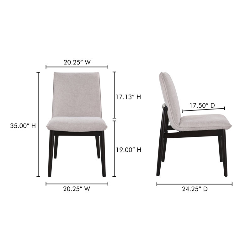 Arawn Upholstered Dining Chair, Beige