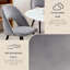 Chaise rembourrée moderne en velours courbé-2105841940