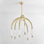 Zeme Dimmable LED Teardrop Chandelier by Noz Nozawa for Corbett Lighting-2012868682