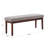 Lancaster Linen Upholstered Bench-18102200