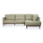 Ashleigh Contemporary 103"L Track Armrest Sectional Sofa-739610230-739711192