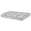 Housse de couette très élégante en microfibre à imprimé géométrique gris et argent-116012070-116012068