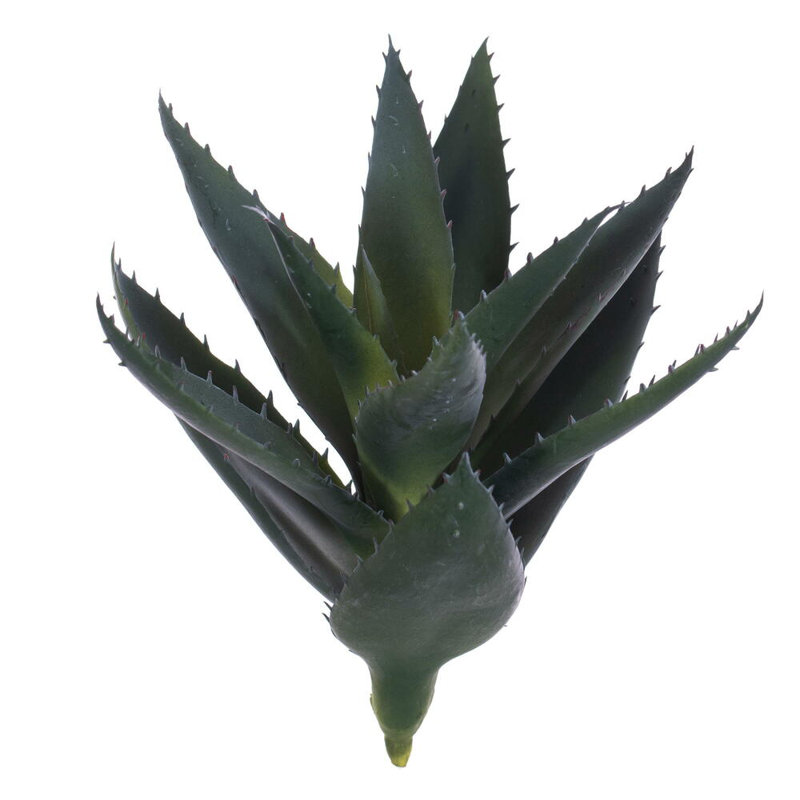 11.5'' Green Artificial Aloe Vera Tabletop Centerpiece