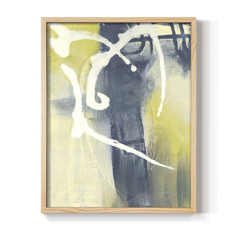 Delightful II Framed Print - Solid Wood, 15" H x 12" W
