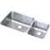 Lustertone 35.25" L x 20.5" W Double Basin Undermount Kitchen Sink