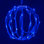 Fold-Flat LED Metal Sphere Light