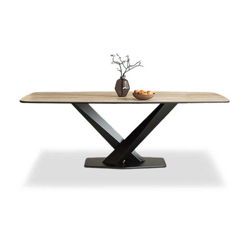 Table de salle à manger Indrit, L 35,43 po x L 78,74 po