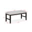 Banc rembourré 1pc