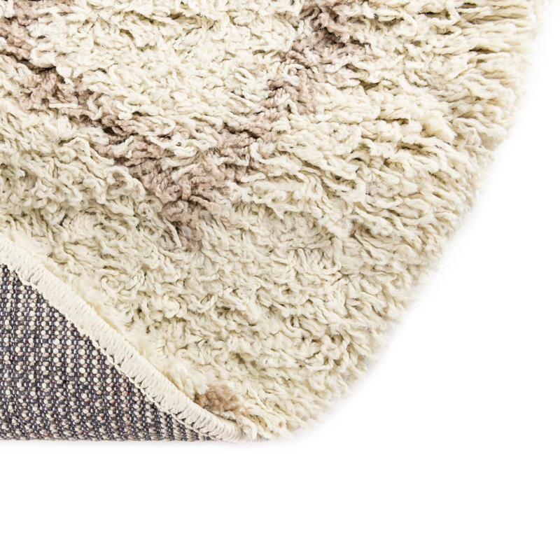 Geometric Indoor Rug, Oval 7'10" x 10'