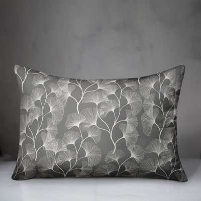 Floral Outdoor Reversible Throw Pillow