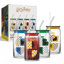 Ensemble de 4 verres avec couvercle Harry Potter