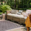 Samantha Geometric Hand Woven Indoor / Outdoor Area Rug-423639032