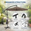 304.8cm Beach Parasol