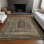 Tapis brun intérieur / extérieur lavable à la machine Xhevrie ACN1725-384466950