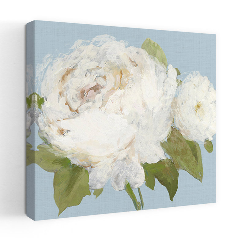 Pivoine délicate, H 18 po x l 18 po