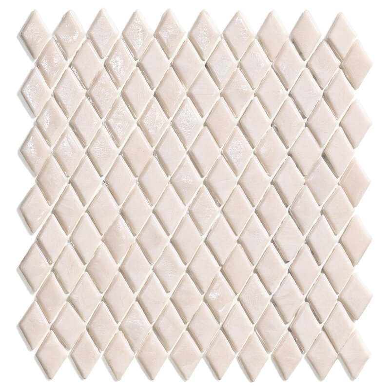Argyle 7/8" x 1-5/8" Diamond Glass Mosaic