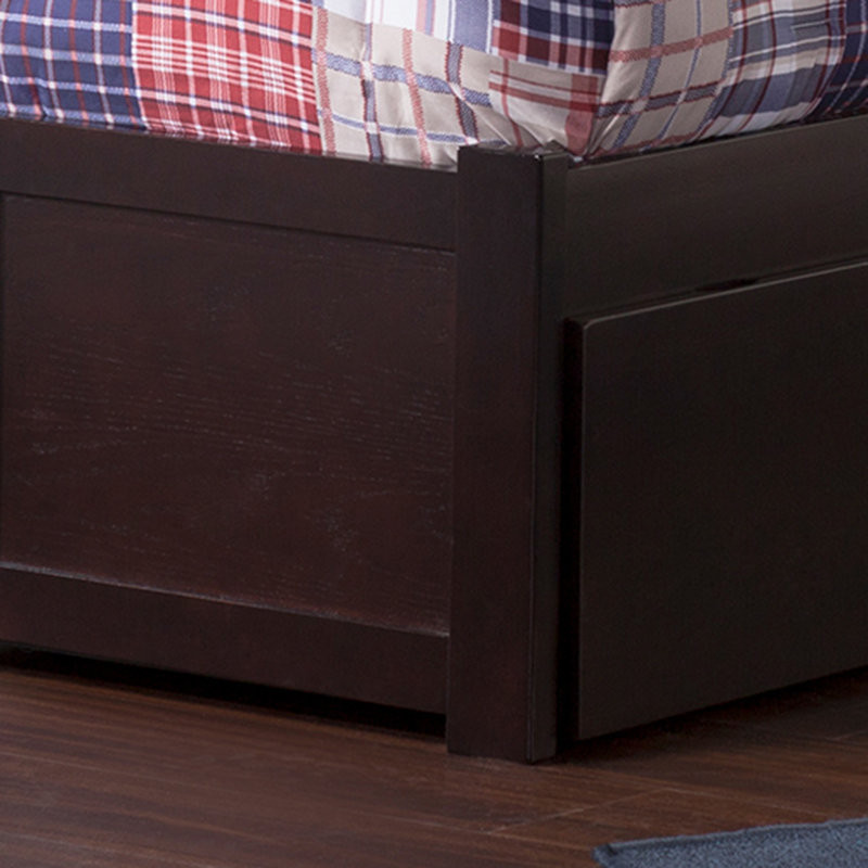 Bouldin Kids with Trundle, Espresso, Twin