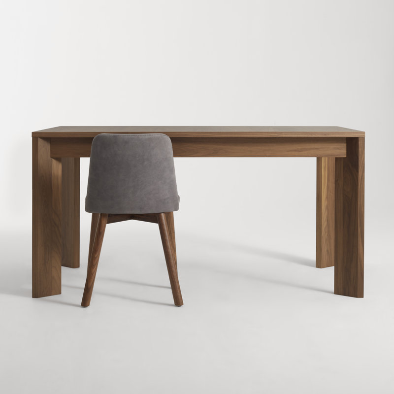 Moreover Solid Wood Dining Table, Walnut, 37" W x 84" L
