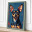 Chihuahua Portrait Boho - Wrapped Canvas-1245578097-1245578102