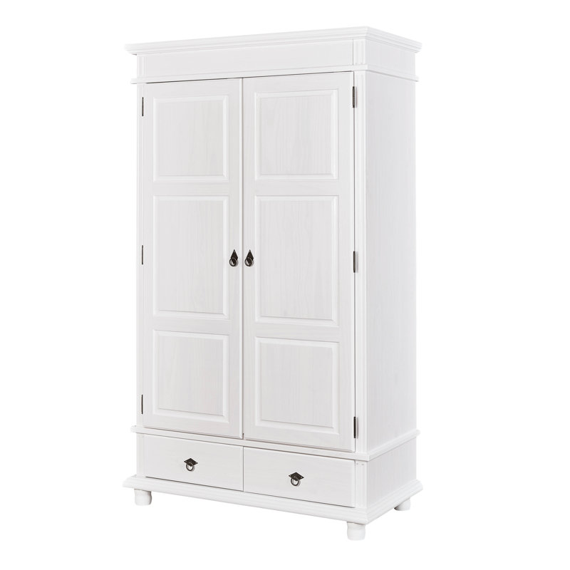 Elliott 2 Door Wardrobe, H199 x W116 x D57cm