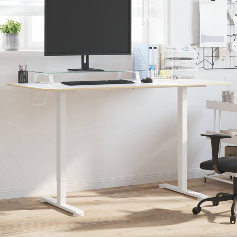 Adjustable Desk, White