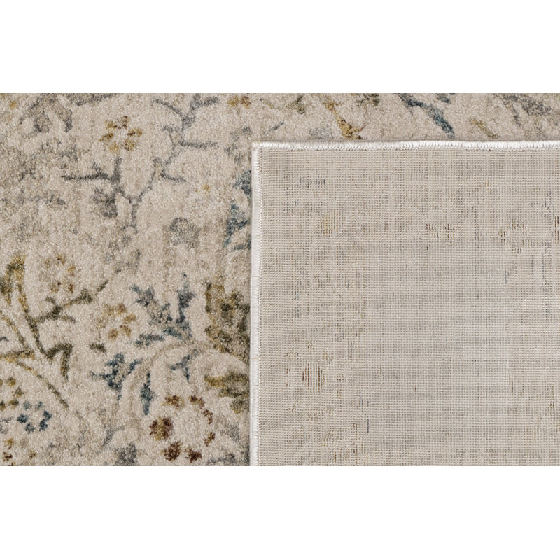 BLOOMFIeld 9x12,10 19601 à 1990 crème / multicolore, Rectangle 9 pi x 12 pi 10 po