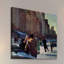 Skaters In Central Park by John Falter - Wrapped Canvas Painting-2026638032