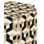 Geo Solid Wood End Table