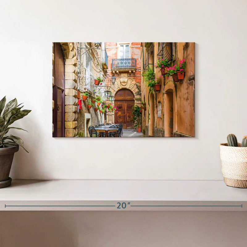 Ravi Al Fresco à Positano, H 8 po x l 12 po