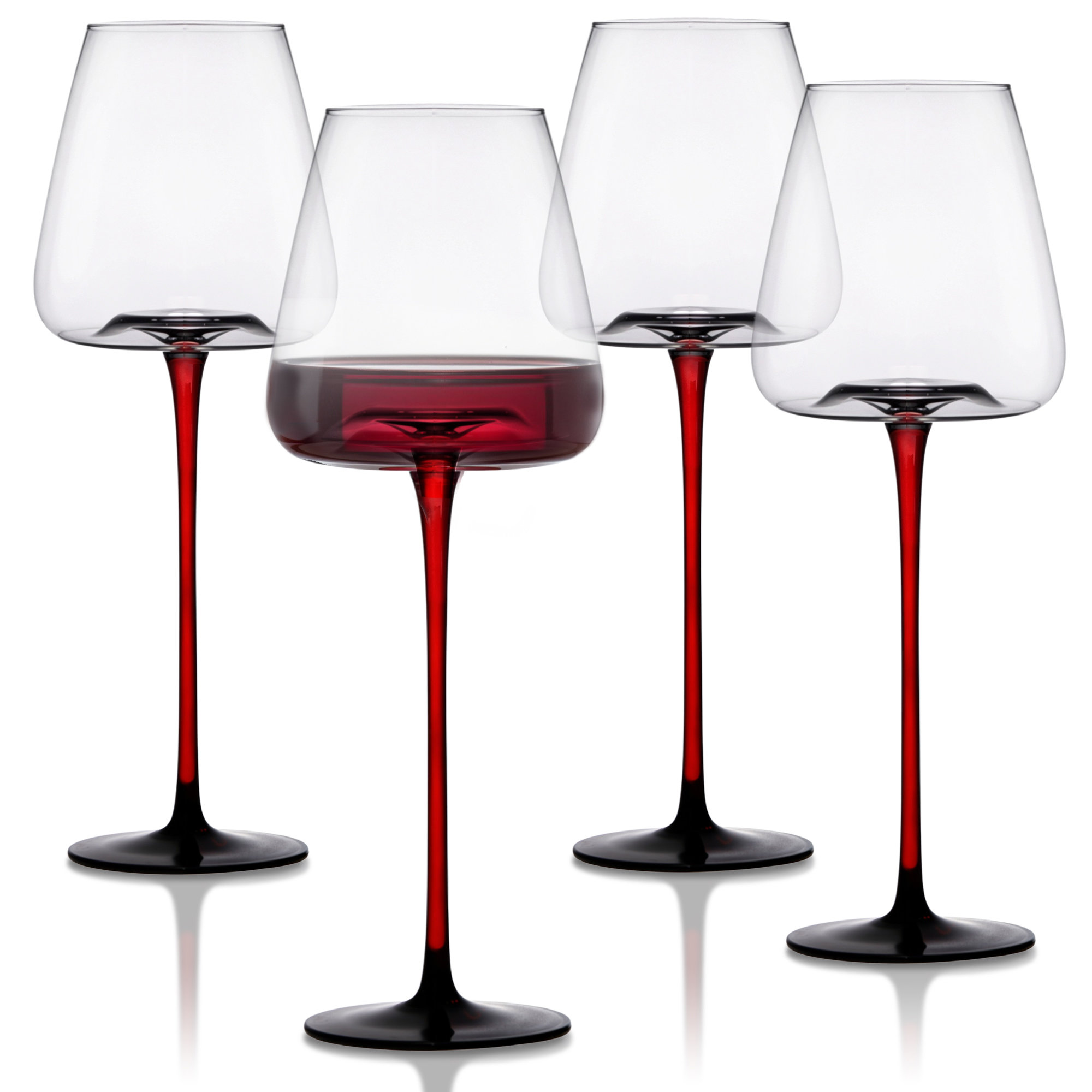 Lemonsoda Concave Wine Glasses 20oz | Wayfair
