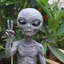 Ensemble de 2 statues de jardin Anketell-719820448