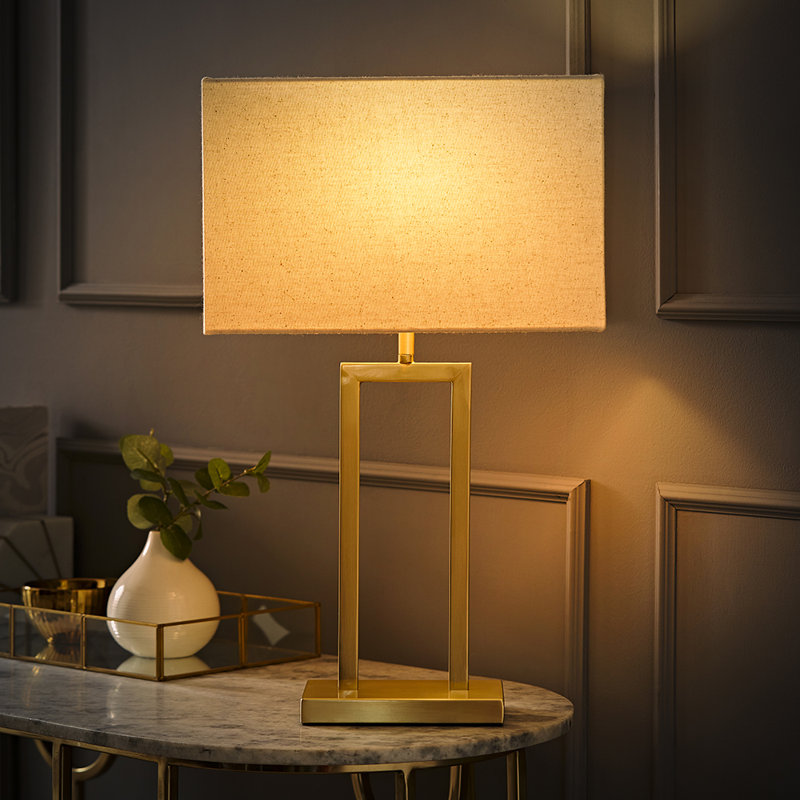 Metal Table Lamp