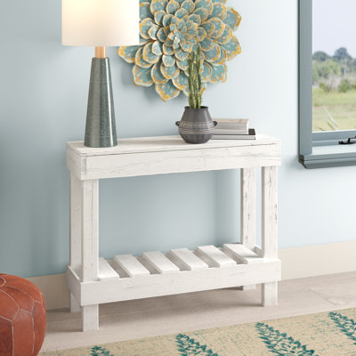 Topher 35'' Solid Wood Console Table