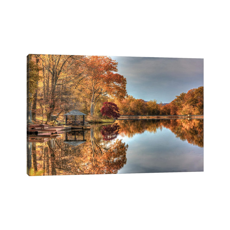 Cupsaw Dam by David Gardiner - Wrapped Canvas Print, 8"H x 12"W