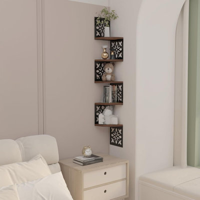 Iron Corner Shelf