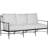 Roma 77" Wide Outdoor Patio Sofa with Cushions-1204012736-1146503935